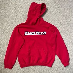 Fuel tech thrifted hoodie‼️